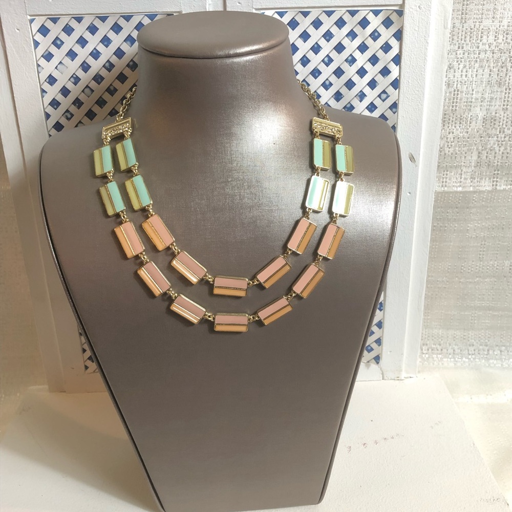 Multi Colored Statement Necklace